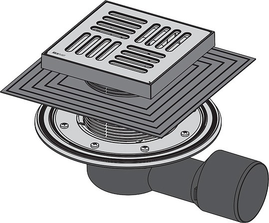душевой трап alcaplast apv3444