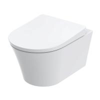 Унитаз подвесной TOTO GP CW553Y безободковый, смыв Торнадо, CeFiONtect, без сиденья цвет: белый