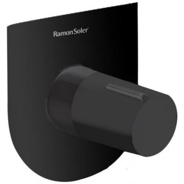 смеситель для душа ramonsoler tzar 341801snm черный матовый